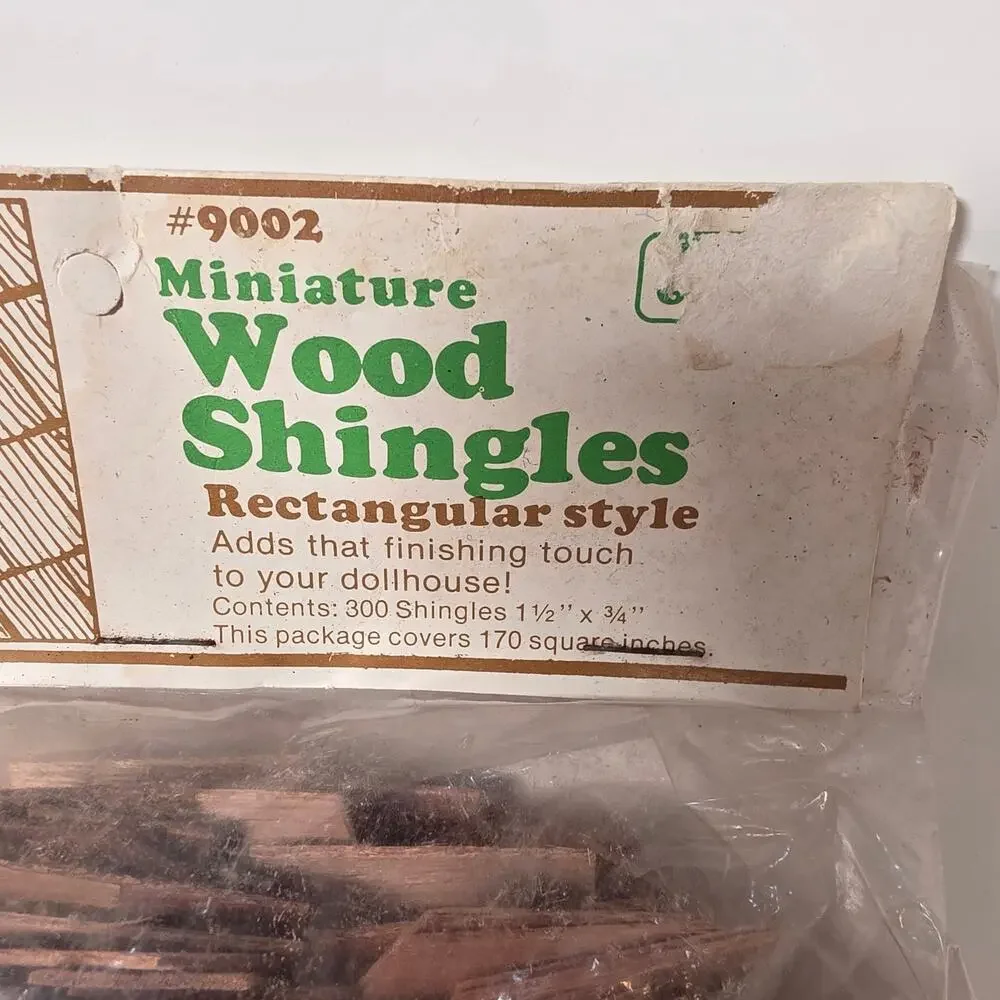 Miniature Wood Retangular 1.5